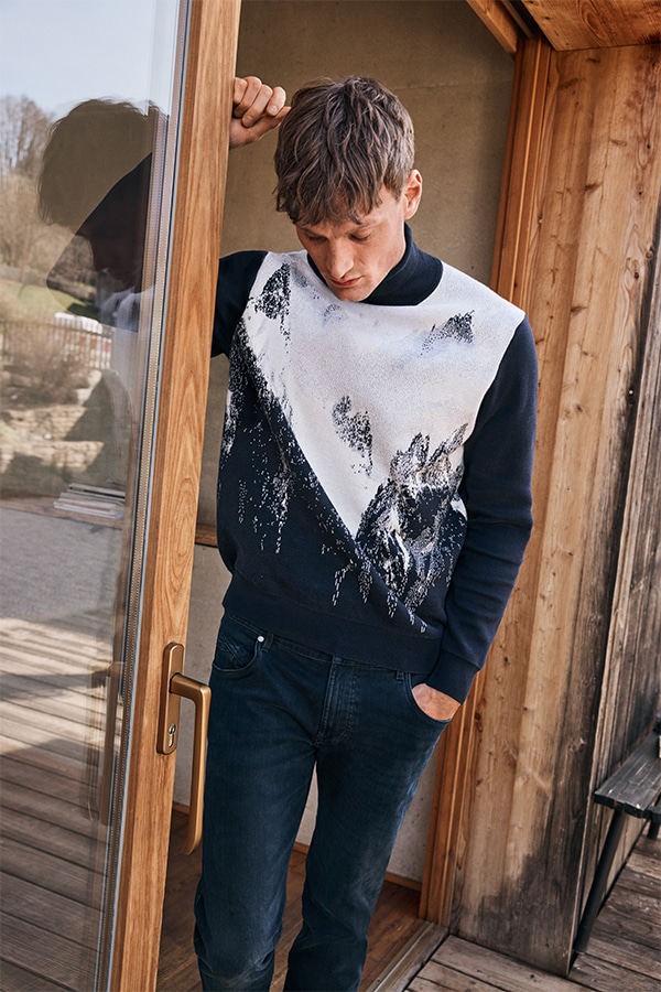 ΠΛΕΚΤΗ ΜΠΛΟΥΖΑ BUGATTI - 390 ΜΠΛΕ